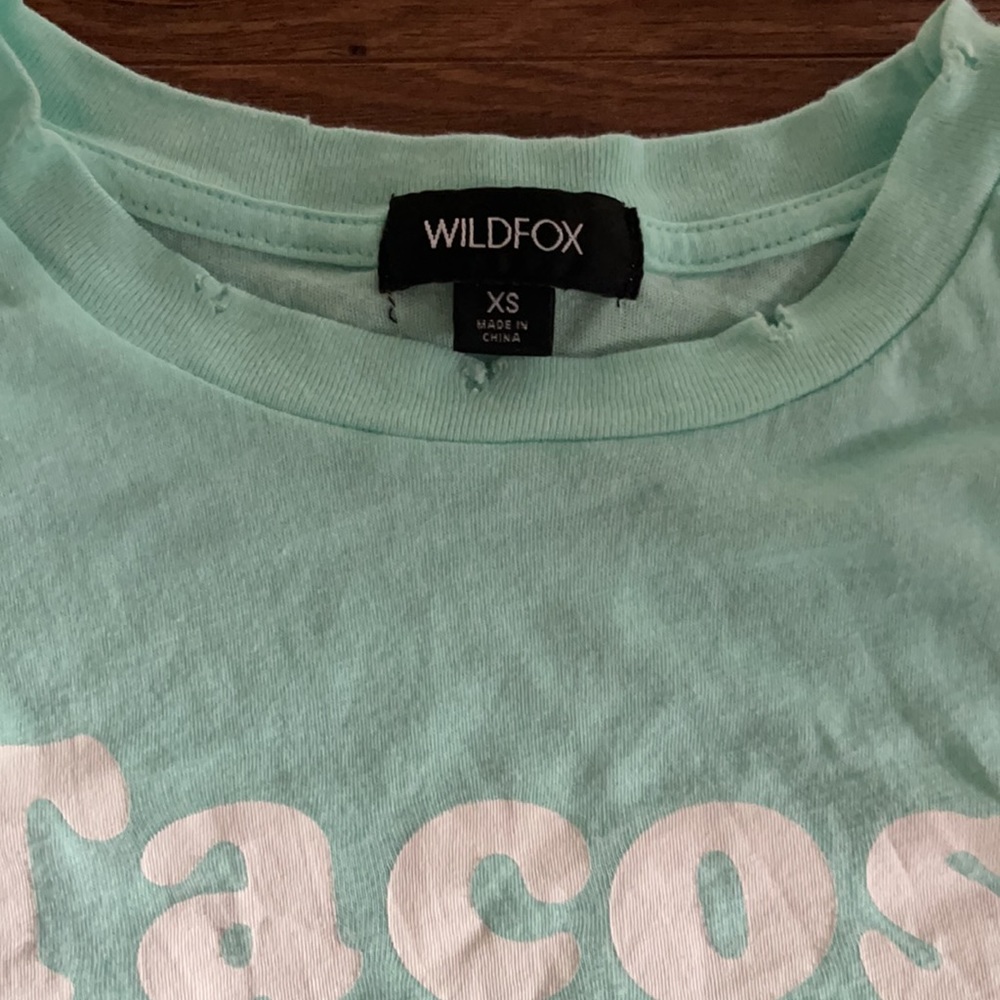 Anthro Wildfox Tacos & Margs KekeTee - Picture 3 of 5